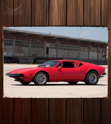 Металлическая табличка De Tomaso Pantera 217